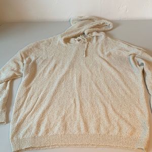 POL soft cream hoodie - Medium